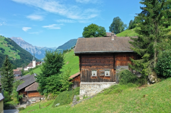 Ausblick Bauernhaus Vorderer St. Antoni