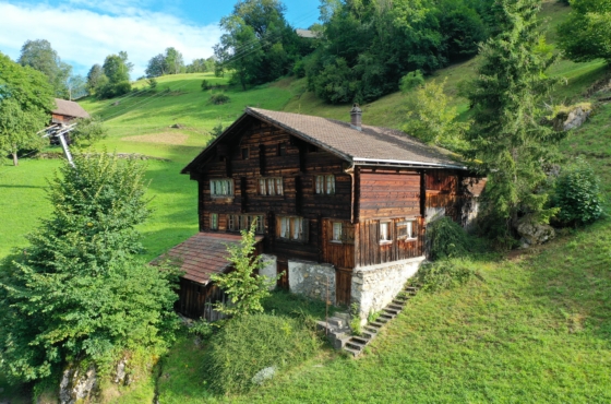 Bauernhaus Vorderer St. Antoni mit Steinsockel